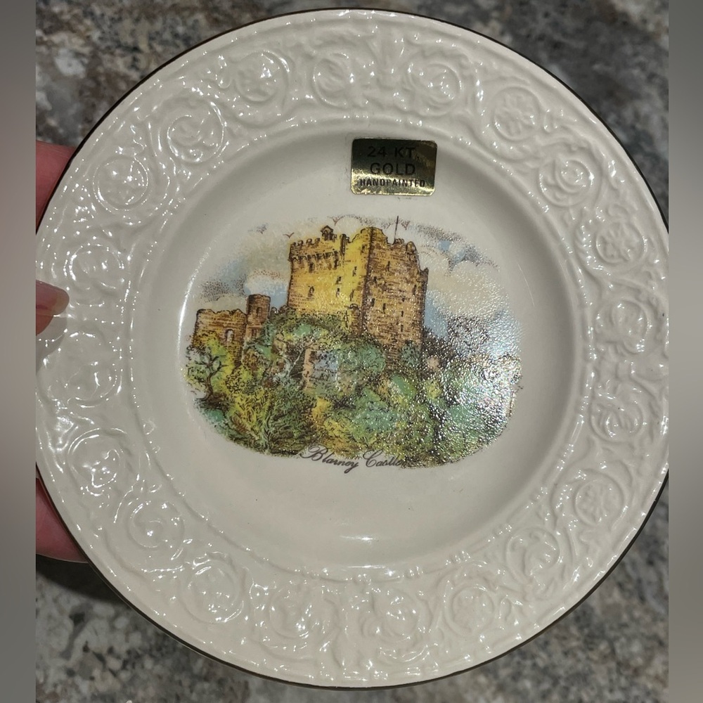 Vintage Blarney Castle Plate County Cork Ireland Carrigcraft